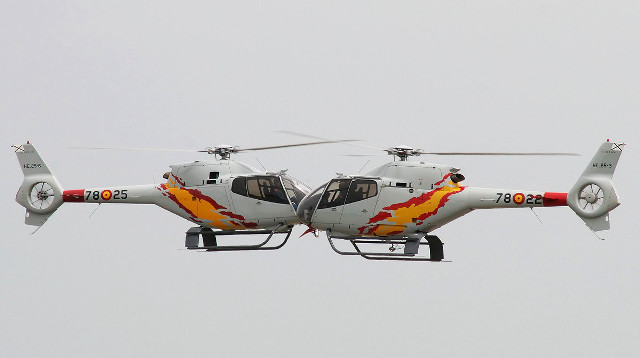 Helicopter flames flying sky cockpit free wallpaper - medium preview image