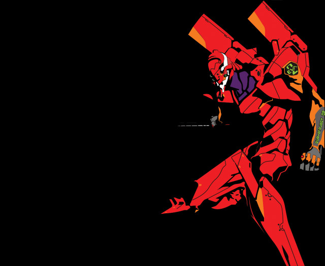 Red suit man sword abstract free wallpaper - medium preview image