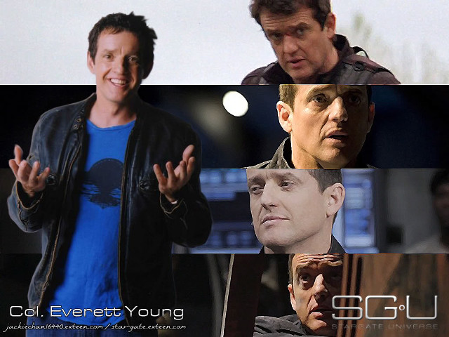 Man collage facial expressions gestures free wallpaper - medium preview image