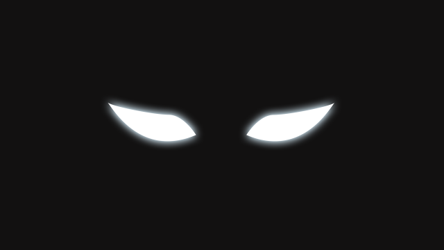 Black background white light glowing free wallpaper - medium preview image
