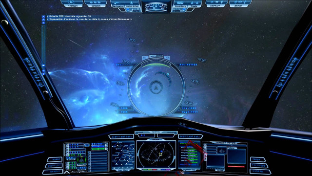 Computer screen space station clock free wallpaper - medium preview image