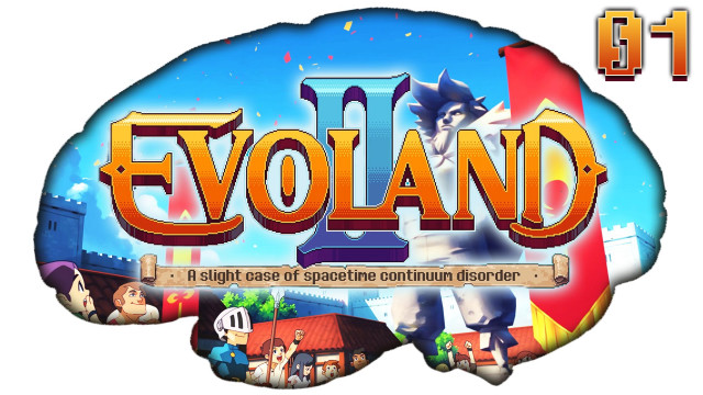 Brain evoland cartoon cat dog free wallpaper - medium preview image