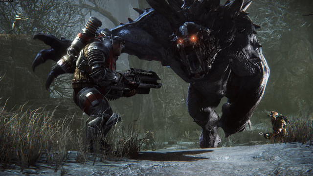 Men armor fighting forest giant free wallpaper - medium preview image