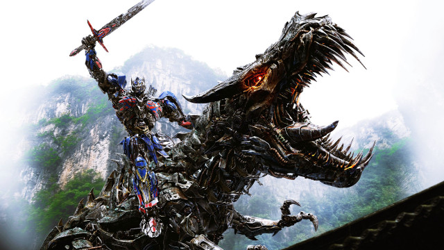 Giant robot creature swords mountain free wallpaper - medium preview image
