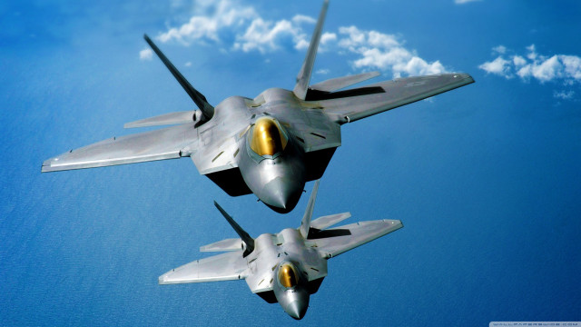 Fighter jets flying sky clouds #3 free wallpaper - medium preview image