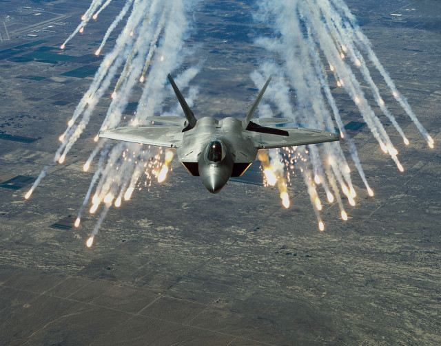 Fighter jet smoke flying air #3 free wallpaper - medium preview image