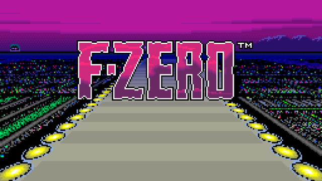Fzerd game screen yellow lights free wallpaper - medium preview image