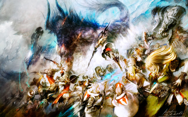 People horses dragon background man free wallpaper - medium preview image