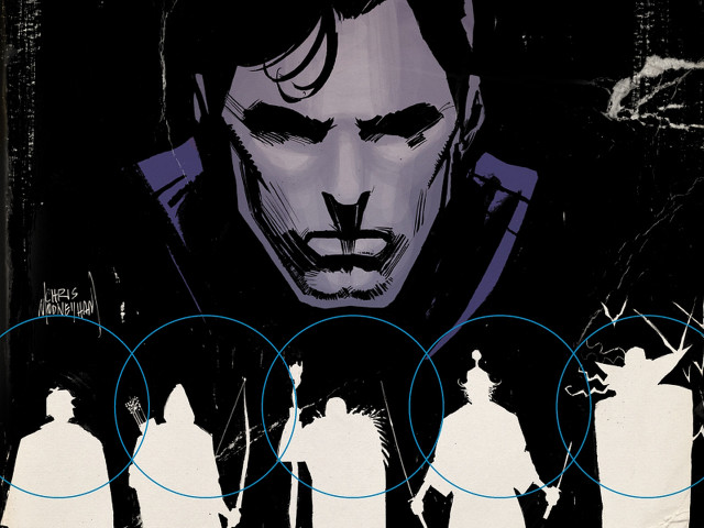 Man four circles four faces free wallpaper - medium preview image