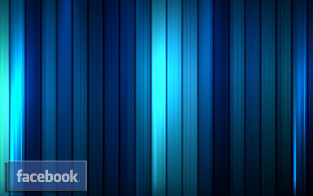Blue green striped background facebook free wallpaper - medium preview image