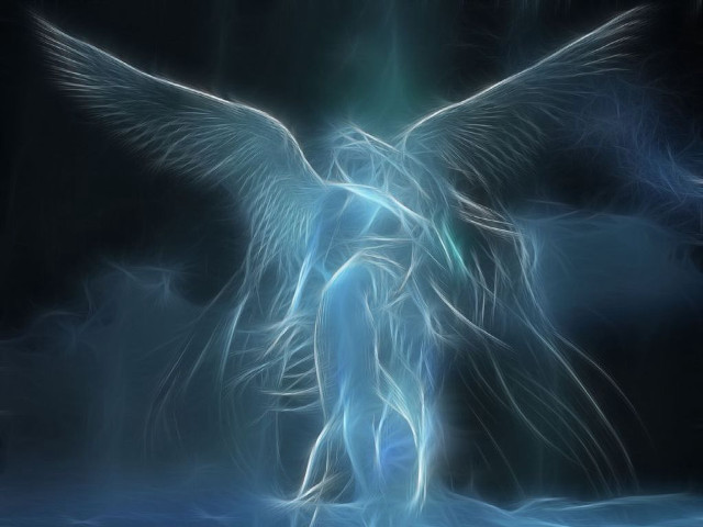 Man with wings in air #4 free wallpaper - medium preview image