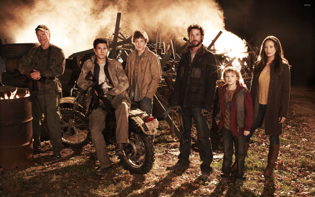 Group motorcycle dirt smoke people free wallpaper - medium preview image