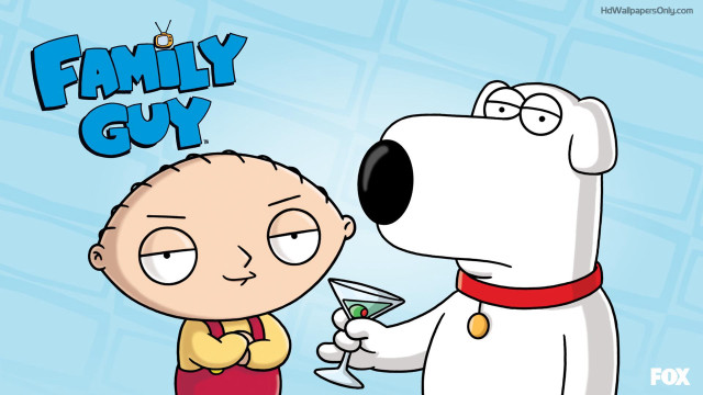 Cartoon character drinking dog martini free wallpaper - medium preview image