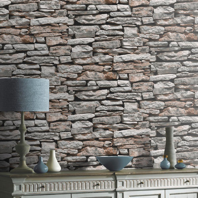Stone wall lamp vases dresser #2 free wallpaper - medium preview image