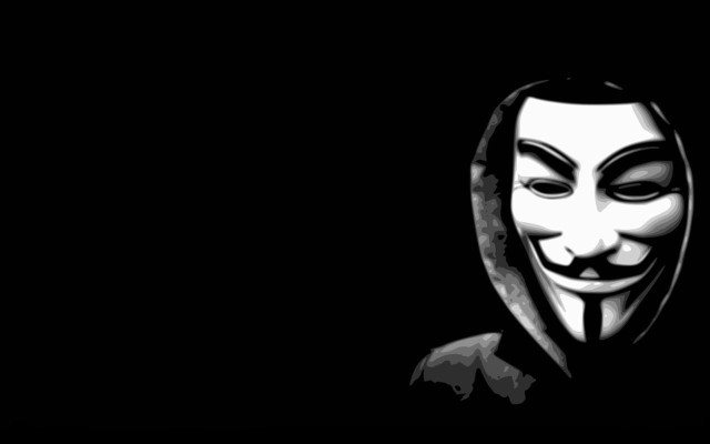 Man hoodie mask dark background #2 free wallpaper - medium preview image