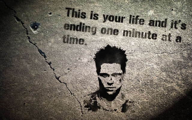 Man face wall quote saying free wallpaper - medium preview image