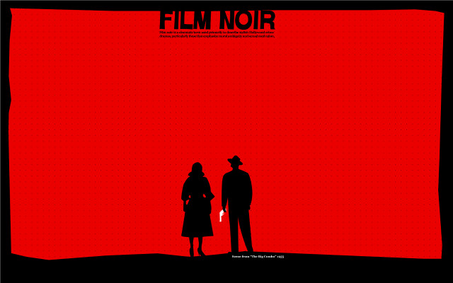 Man woman red background film free wallpaper - medium preview image