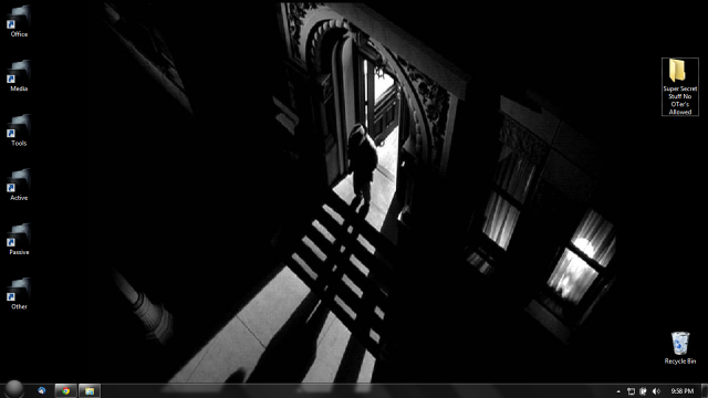 Person standing shadows building night free wallpaper - medium preview image