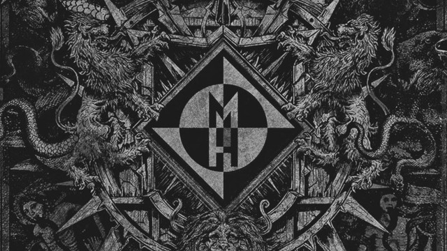 Demon black white image triangle free wallpaper - medium preview image