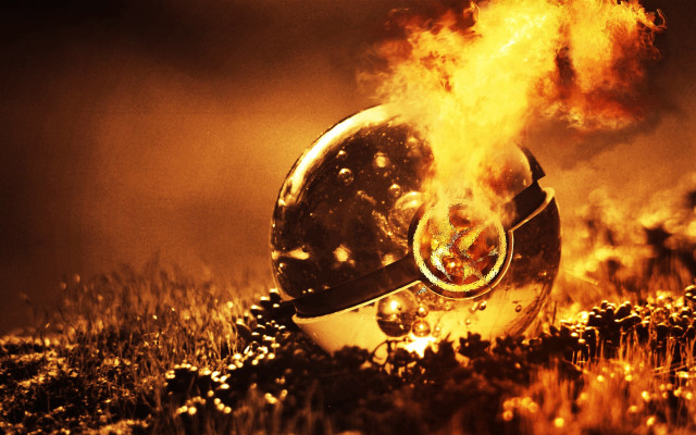 Helmet on fire black yellow free wallpaper - medium preview image