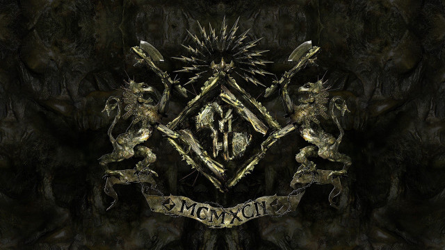 Coat of arms banner middle free wallpaper - medium preview image
