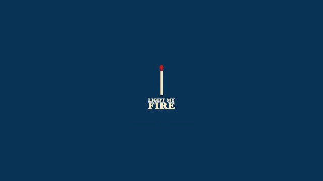 Red fire extinguisher blue background free wallpaper - medium preview image