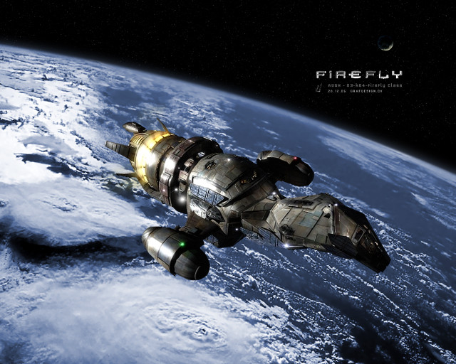 Spaceship floating planet moon background free wallpaper - medium preview image