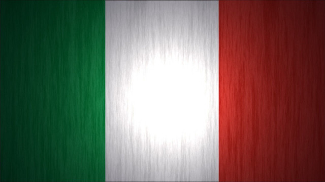 Metal plate italian flag black free wallpaper - medium preview image