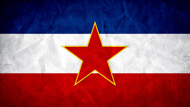 Red white blue flag star free wallpaper - medium preview image