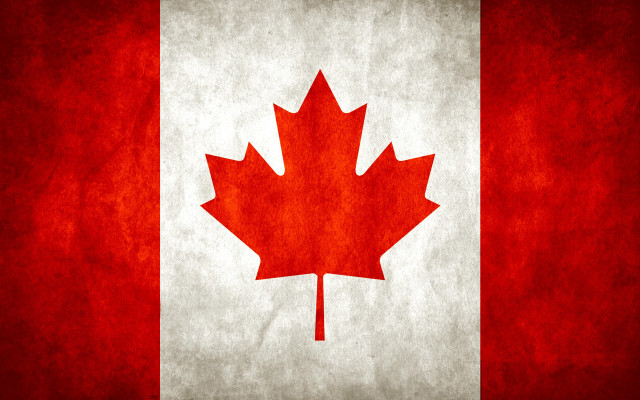 Canadian flag red maple leaf #3 free wallpaper - medium preview image