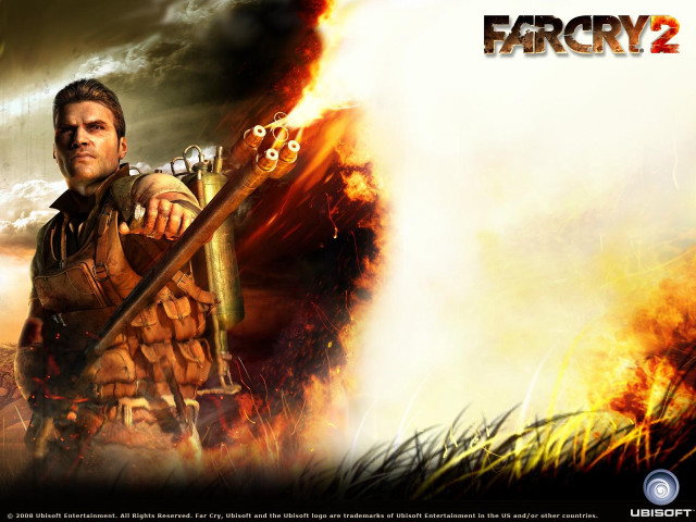 Man flaming sword fire sky free wallpaper - medium preview image