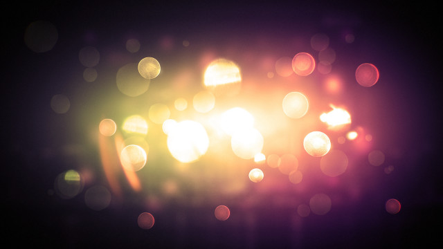Blurry street light background lights free wallpaper - medium preview image