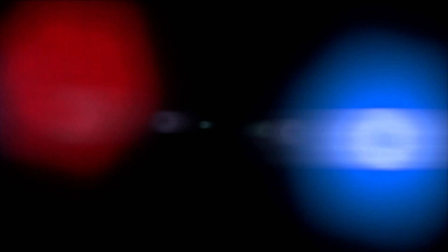 Blurry red blue lights night free wallpaper - medium preview image