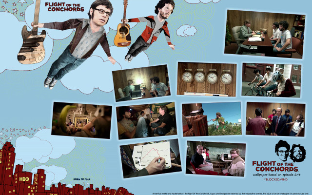 People clocks sky clouds collage free wallpaper - medium preview image