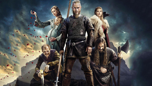 Mountain group people swords sky free wallpaper - medium preview image
