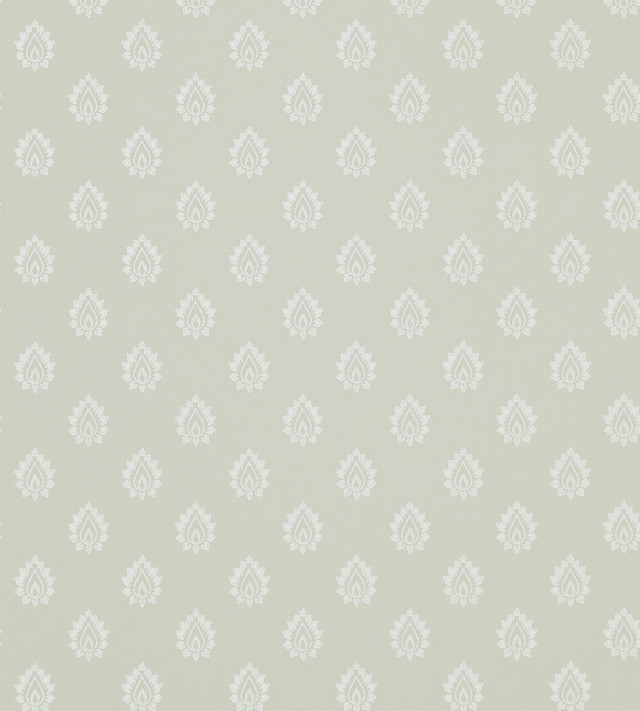 White wallpaper small leaves light free wallpaper - medium preview image