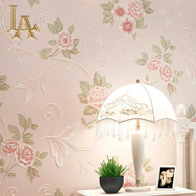 Lamp table room flower wallpaper free wallpaper - medium preview image