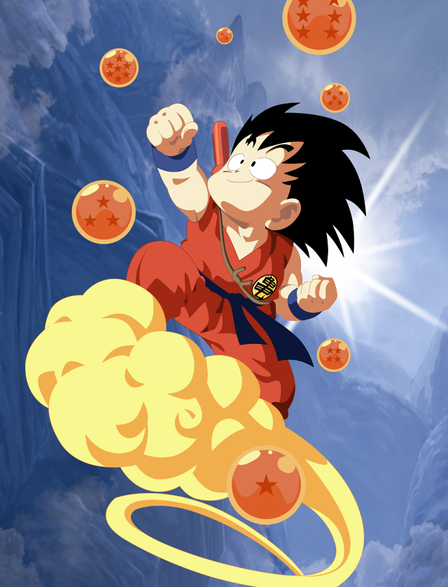 Cartoon character flying oranges ring free wallpaper - medium preview image