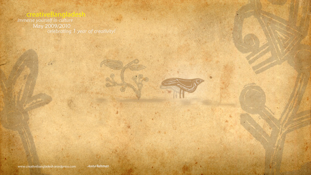 Bird plant paper message written free wallpaper - medium preview image