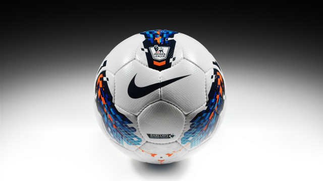 Soccer ball skull blue orange free wallpaper - medium preview image