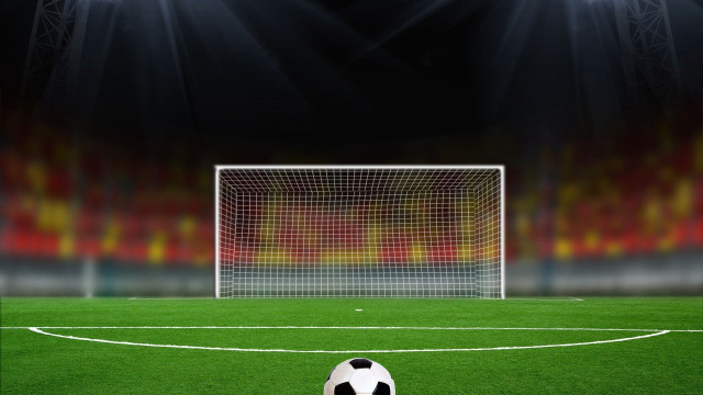 Soccer ball field goal lights #2 free wallpaper - medium preview image
