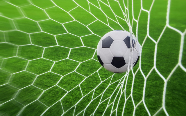 Soccer ball net field goal #2 free wallpaper - medium preview image