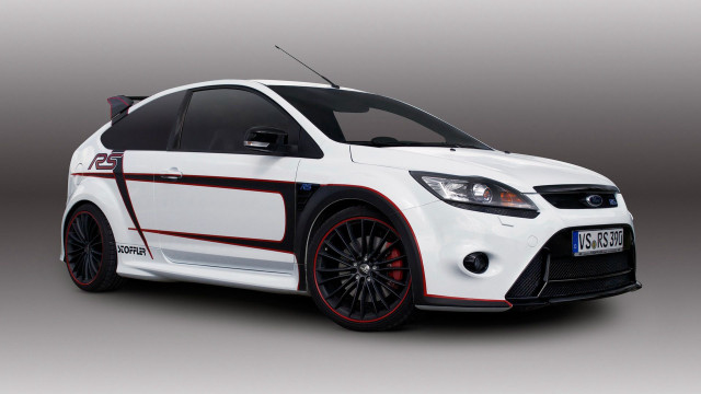 White car red hood tail free wallpaper - medium preview image