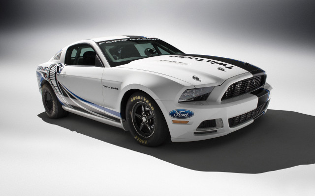 White mustang police car side free wallpaper - medium preview image