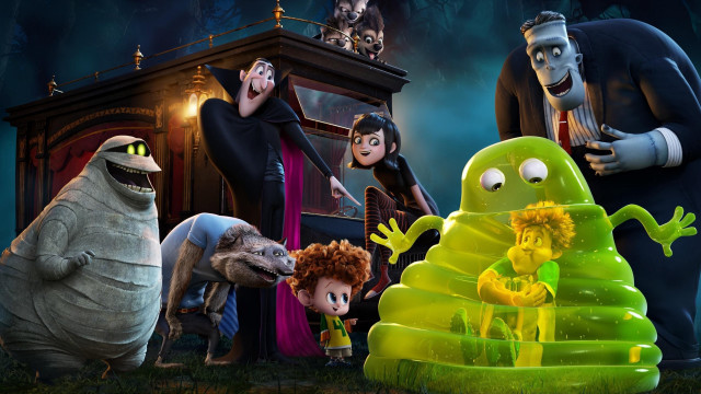 Animated characters fake monster fountain free wallpaper - medium preview image