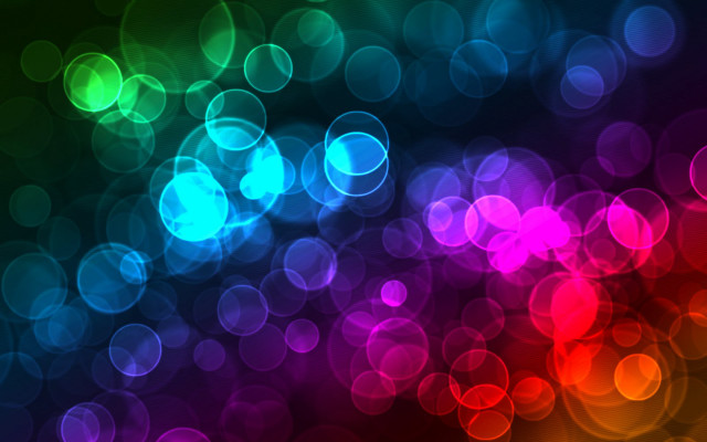 Blurry colorful background circles light #4 free wallpaper - medium preview image