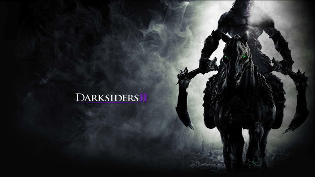 Darksider character smoke hands on free wallpaper - medium preview image