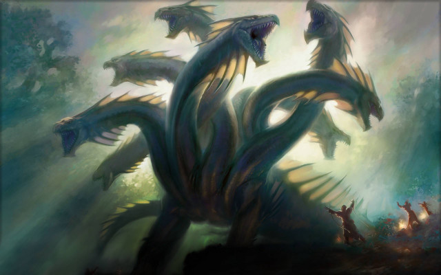 Dragon mouth open wide painting free wallpaper - medium preview image
