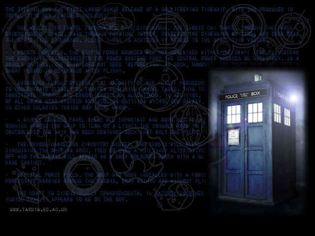 Blue phone booth mosaic blue free wallpaper - medium preview image