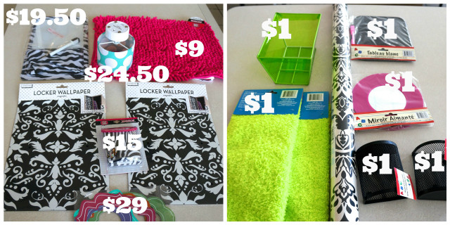 Collage items sale table wall free wallpaper - medium preview image
